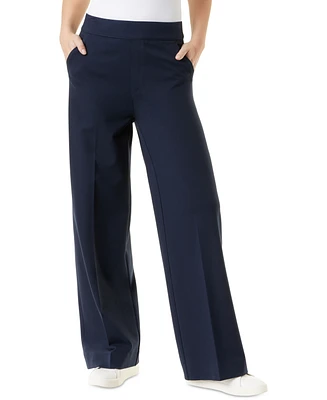 Gloria Vanderbilt Women's Wide-Leg Ponte Pants