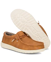 Hey Dude Men's Wally Classic Slip-On Casual Moccasin Sneakers from Finish Line