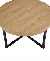 Yukon 20.25" Wood Nesting Table