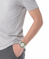 Lacoste Men's Mainsail White Silicone Watch 43mm