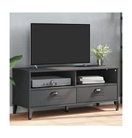 vidaXL Tv Stand Viken Anthracite Gray Engineered Wood