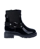 Vince Camuto Toddler Girls Elastic with Rhinestones On Strap Boot