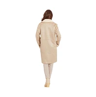 Frye Women's Lily Faux Shearling Coat