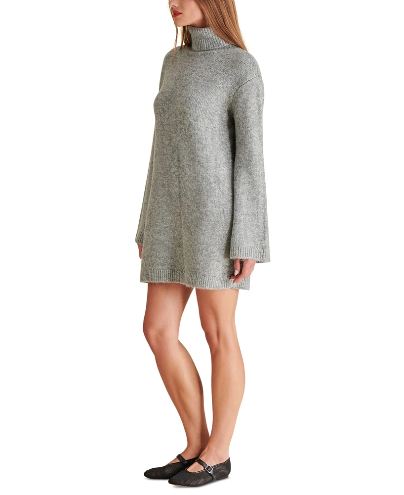 Steve Madden Women's Abbie Turtleneck Sweater Dress