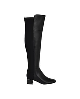 Calvin Klein Women's Pammie Block Heel High Shaft Dress Boots