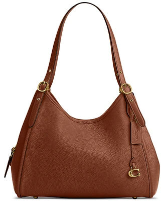 Coach Bella Medium Leather Shoulder Bag