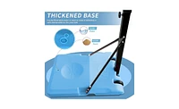 Slickblue Outdoor Height Adjustable Basketball Hoop for Kids and Adults