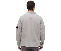 Bench Dna Men's Branson Sleeve Pocket Shacket