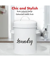 Amici Home Launderette Metal Storage Canister - Small