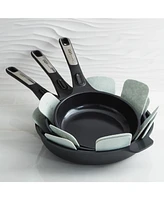 BergHOFF Leo Phantom 3pc Nonstick Ceramic Fry Pan Set, Recycled