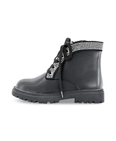 Dkny Little and Big Girls Ava Arlyn Combat Boot