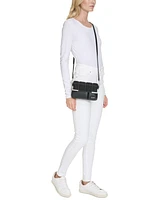 Calvin Klein Mica Puffy Quilt Crossbody with Adjustable Strap