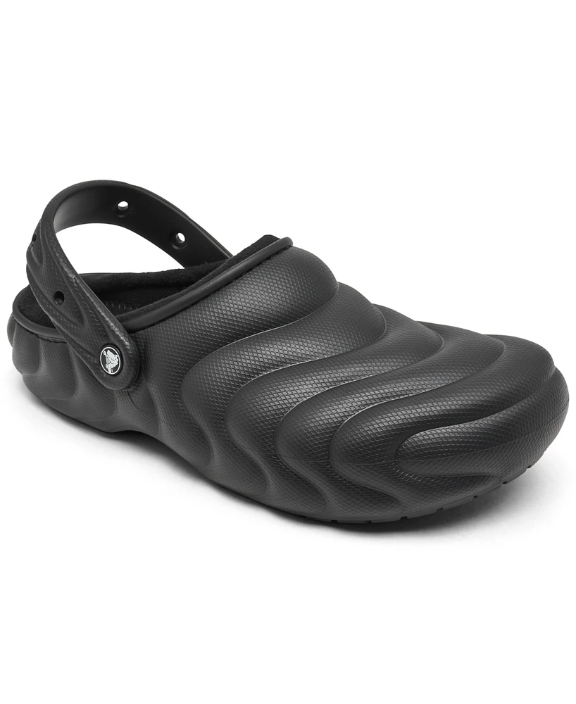 Crocs Men's Classic Lined Overpuff Clogs from Finish Line