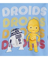 Starwars Boys Star Wars R2-D2 C-3PO Fleece Pullover Hoodie to