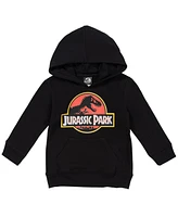 Jurassic Park Fleece Pullover Hoodie Logo Toddler to Big Kid