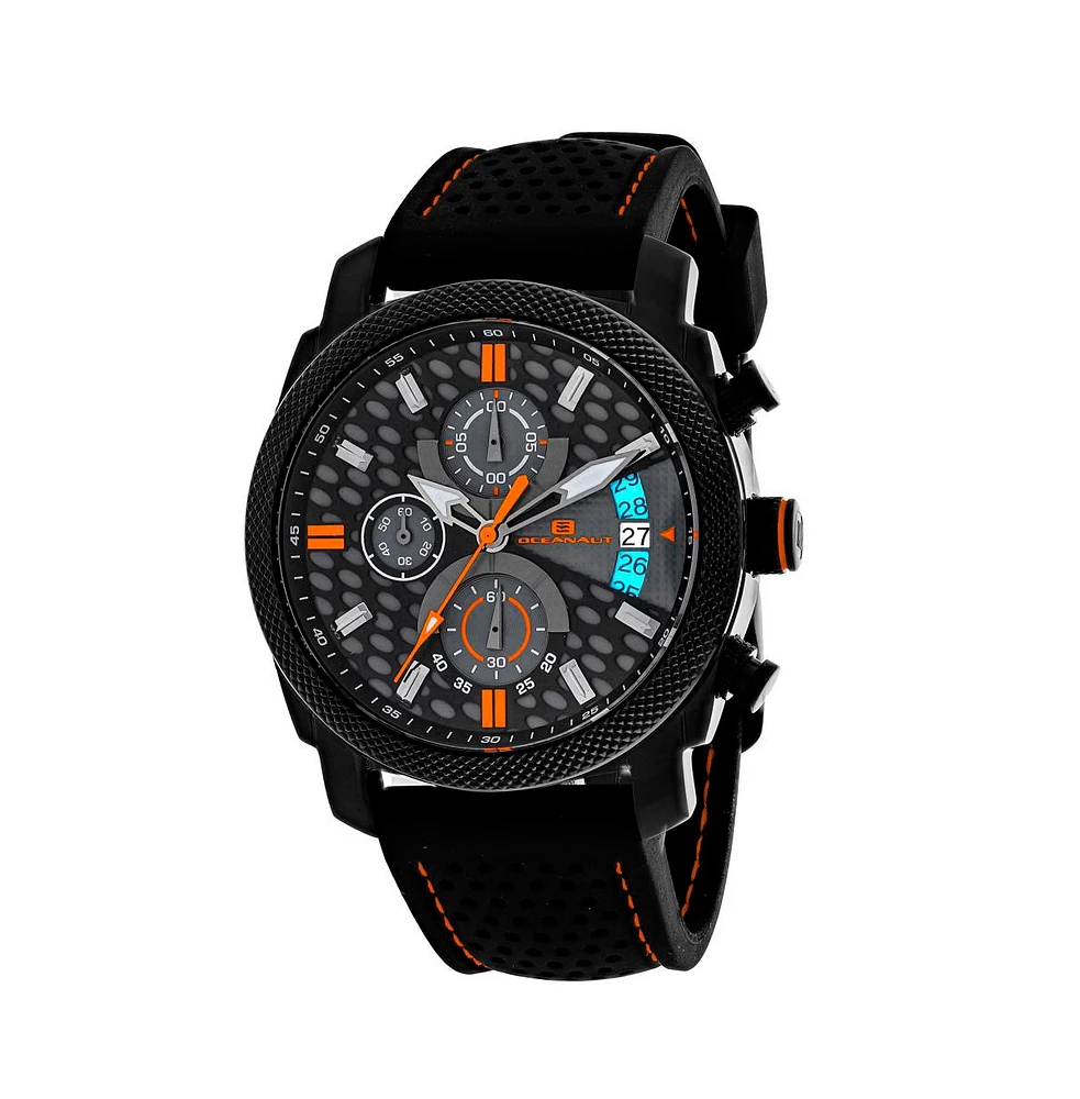 Oceanaut Men's Kryptonite Black and Grey Dial Watch - OC2323