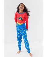 Dc Comics Toddler Girls Justice League Batgirl Pajama Shirt and Pants Sleep Set Toddler to Big Kid