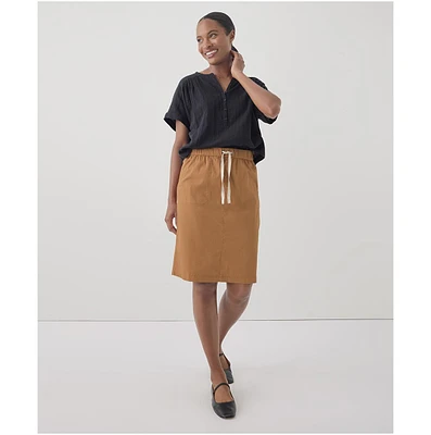 Pact Women's Organic Cotton Daily Twill Skirt