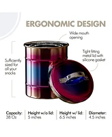 Amici Home Rainbow Metal Canister - Medium