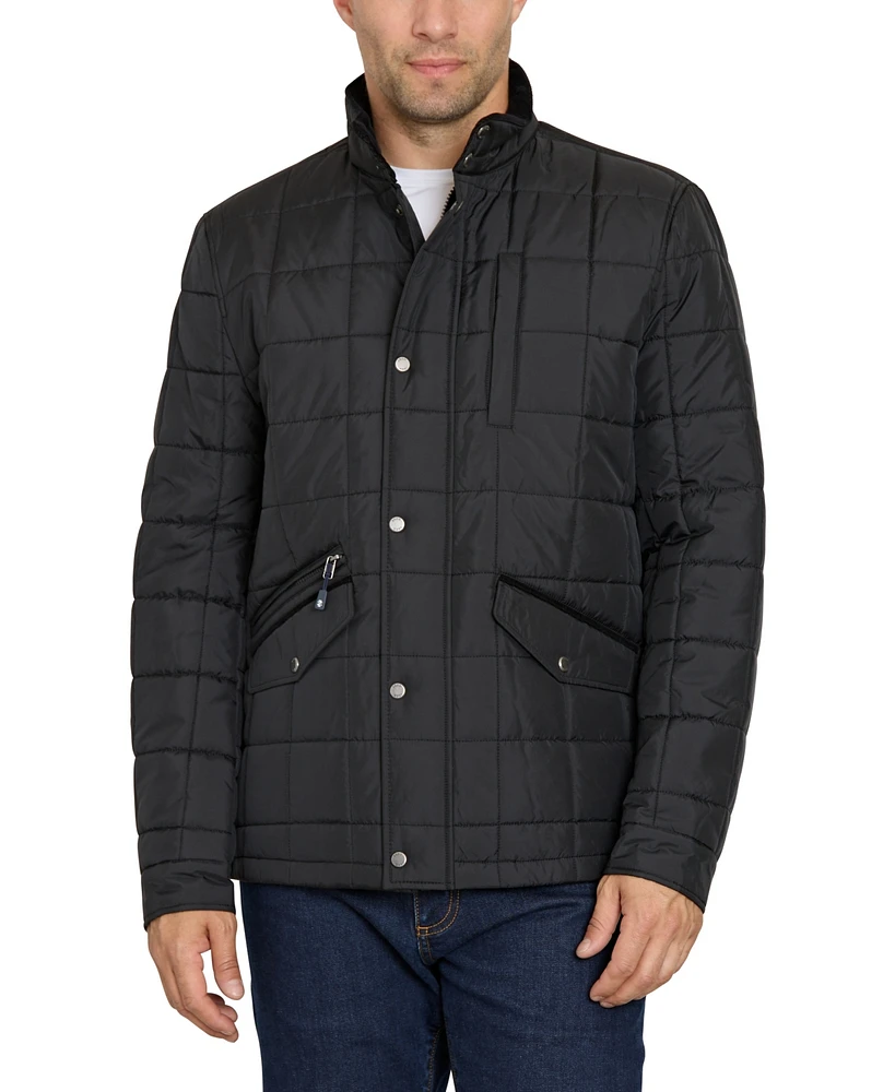 Izod Men's Box Quilt Jacket