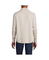 Lands' End Men's Relaxed Twill Shirt