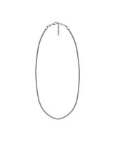 Skagen Men's Tov Mesh Silver Stainless Steel Chain Necklace