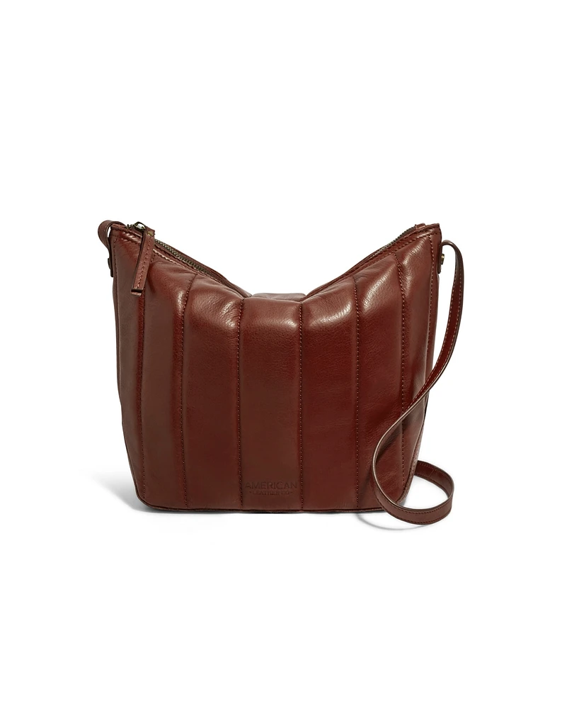 American Leather Co. Dayton Quilted Crossbody