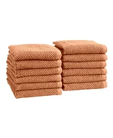 Linery & Co. Cotton Popcorn Texture 12 Piece Washcloth Set