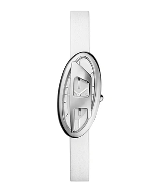 Diesel Women's D-Era Quartz Two-Hand White Leather 38mm