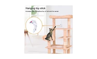 Slickblue Cat Climbing Frame – Multi-Level Cat Tree with Scratching Posts and Perches