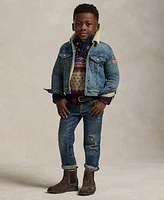 Polo Ralph Lauren Toddler and Little Boys Hampton Straight Distressed Jean