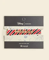 Disney | Macy's Minnie Mouse Woven Friendship Bracelet, Created for Macy's