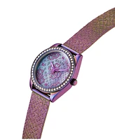 Guess Women's Analog Iridescent Mesh Watch 32mm