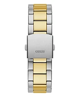 Guess Men's Multi-Function Two-Tone Stainless-Steel Watch 44mm