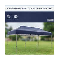 Slickblue Pop-Up Canopy Tent for Instant Outdoor Shelter