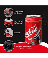 Coca-Cola Can Shaped 24 Cooler Bag with Bluetooth Speaker