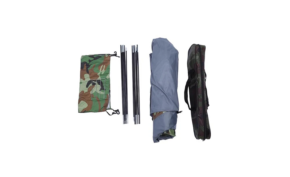 Slickblue 3-4 Person Camping Dome Tent – Camouflage, Waterproof and Portable for Outdoor Adventures