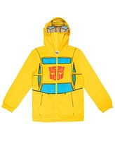 Transformers Boys Optimus Prime Bumblebee Megatron Fleece Pullover Hoodie to