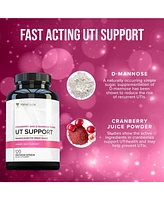 Vitauthority Ut Support Capsule, Cranberry Juice Powder for Urinary Tract Health and Preventive Support, Enhanced Blend Promotes Urinary Health, 120ct