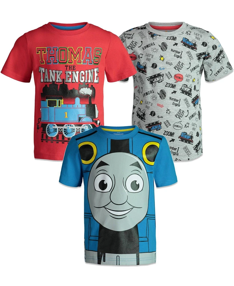 Thomas & Friends Toddler Boys Thomas the Train 3 Pack T-Shirts to