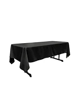 Slickblue Polyester Poplin Rectangular Tablecloth, 60x120-Inch – Elegant and Durable Table Cover