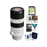 Sony Fe 70-200mm f/2.8 Gm Oss Lens with Software Suite and Accessory Bundle