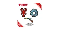 Tuffy Jr Gear, Duck & Lobster- Combo Pack. Durable Dog Toys