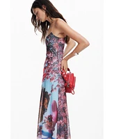 Desigual Women's Printed midi dress M. Christian Lacroix