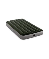 Intex 64763E Standard Dura Beam Downy Air Mattress Bed w/ Built In Pump, Queen