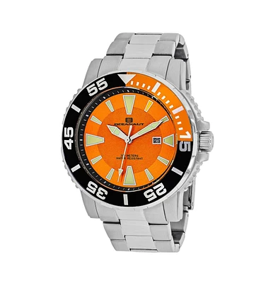 Oceanaut Men's Marletta Orange Dial Watch - OC2910