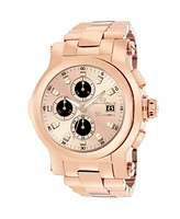 Oceanaut Men's Baccara Xl Rose Gold Dial Watch - OC0825