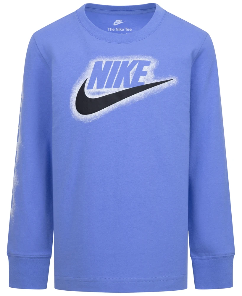 Nike Little Boys Powder Play Long Sleeve Graphic T-shirt