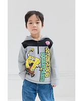 SpongeBob SquarePants Toddler Boys Fleece Half Zip Hoodie to