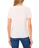 CeCe Women's Embellished Tee